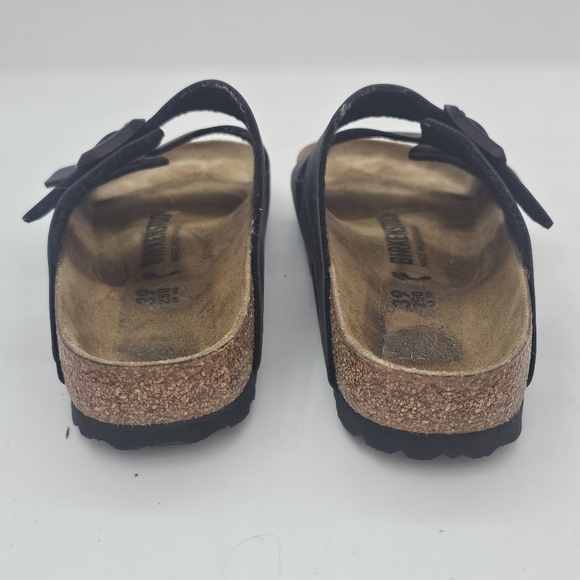 Birkenstock Arizona Black Cork Footbed Sandals Size 39 (US 8–8.5 Women) - Picture 5 of 9